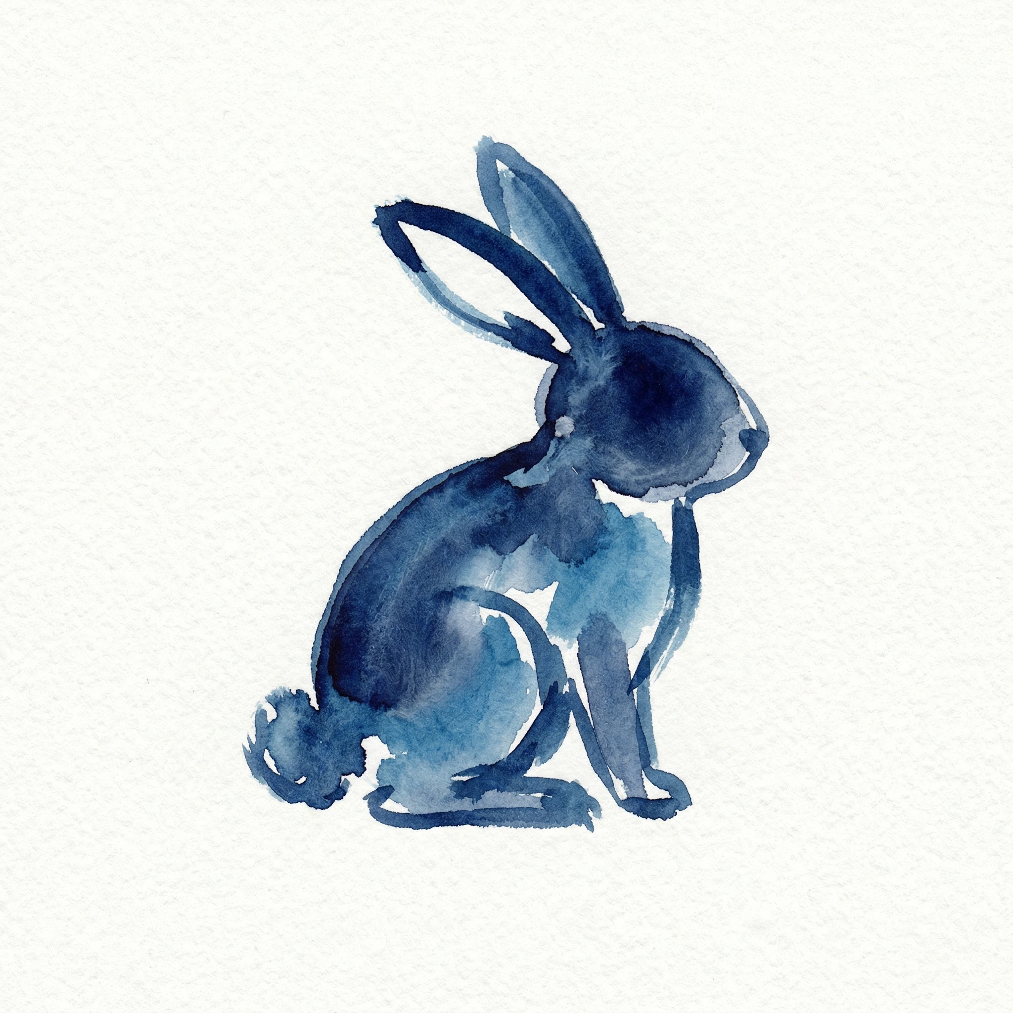 Hase — Aquarell Icon